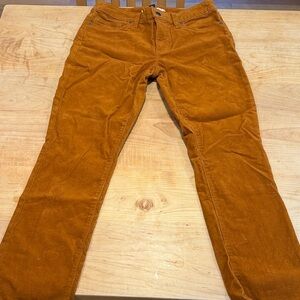 Lands' End Women's Tan Corduroy Pants